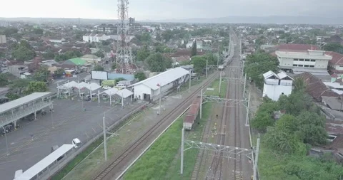 The passenger train Stock Footage 264349667