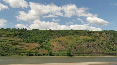 Passenger train in Germany Stock Footage 38336823