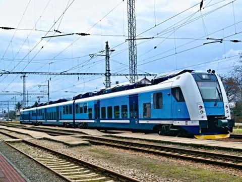 Passenger train Stock Photos