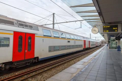 Passenger train. Stock Photos