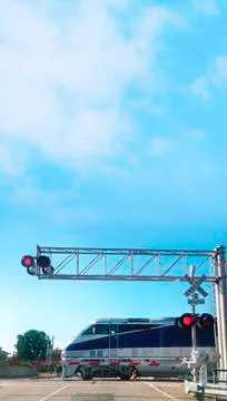 Passenger train Stock Photos