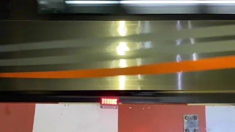 Passenger train transportation. Stock Footage 257384339