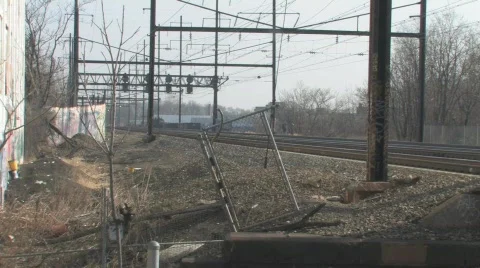 Passenger Trains Video stock 347074