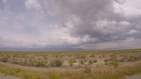Passenger view hyperlapse of road trip Vídeos de archivo 96447214