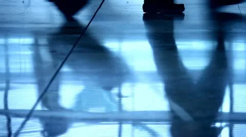 Passengers At Airport Stock Footage 11393497