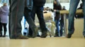 Passengers at the airport HD Footage