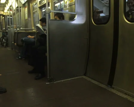 Passengers Boarding Train Stock Footage 923860
