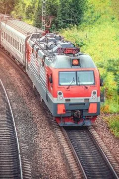 Passengers on a highspeed train Stock-Fotos