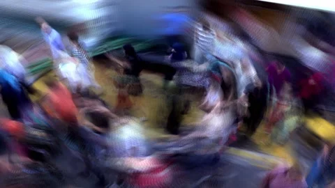 Passengers leave the ferry Stock Footage 140913230