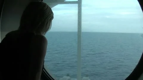 Passengers on liner Stock Footage 9666302