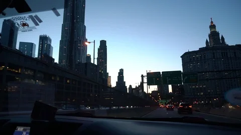 A passenger's side view background plate looking out the window of a subway car Stock Footage 92345344