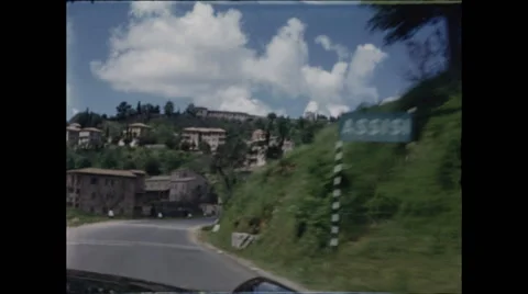 Passing Assisi Sign Stock Footage 47971004