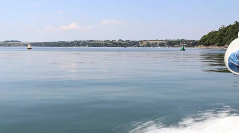 Passing a buoy 스톡 동영상 39936211