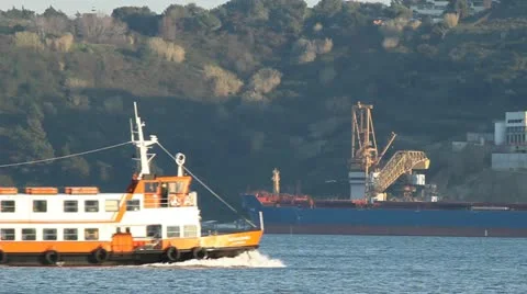 Passing Cacilheiro Stock Footage 21870435