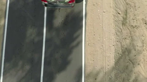 Passing by car 스톡 동영상 62111202