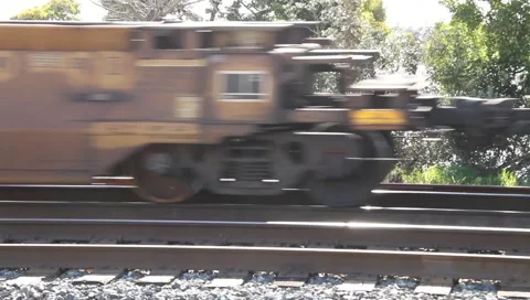 Passing cargo train Video stock 2295652