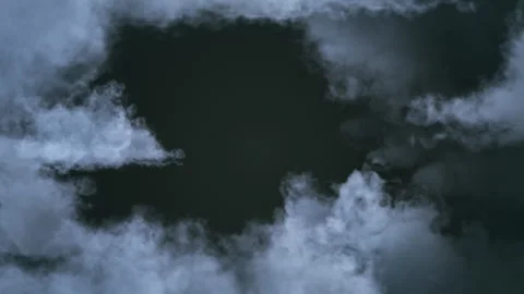 Passing Cloud Lightning Dramatic Storm Background 스톡 동영상 332029750