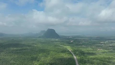 Passing cloud time-lapse through mountain Stock Footage 278302429