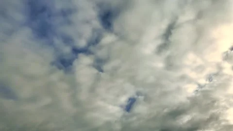 Passing clouds on an April day Stock Footage 271665344