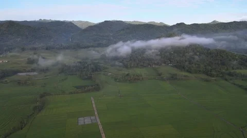 Passing The Clouds Stock Footage 146569797