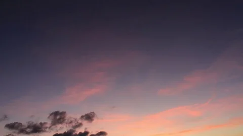 Passing evening clouds Stock-Footage 83879766