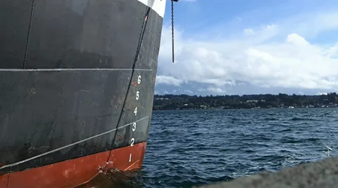 Passing Ferries 9 Stock Footage 32420917