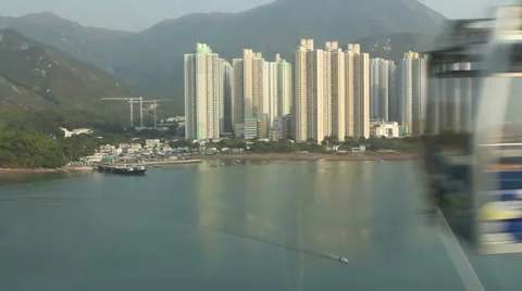 Passing gondola Stock-Footage 3742210