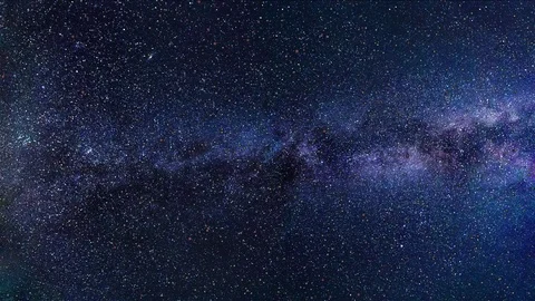 Passing meteor shower Video stock 86236945