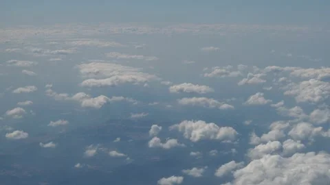 Passing over the clouds Stock Footage 139140936