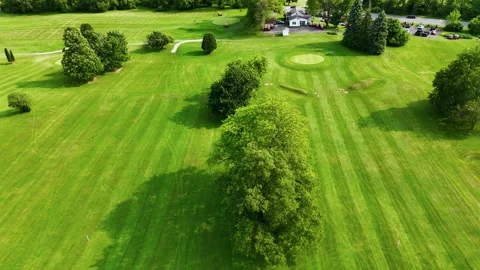 Passing Over - Lyndon Golf Course - Syracuse, NY Stock Footage 336517692