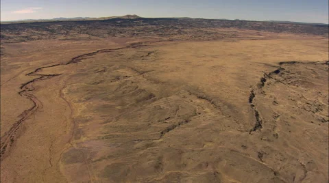 Passing Over Petaca Pinta And Petaca Plata Wilderness Study Area 스톡 동영상 65432277