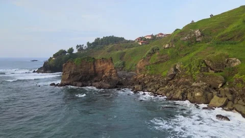 Passing the Rocks Stock Footage 146694216