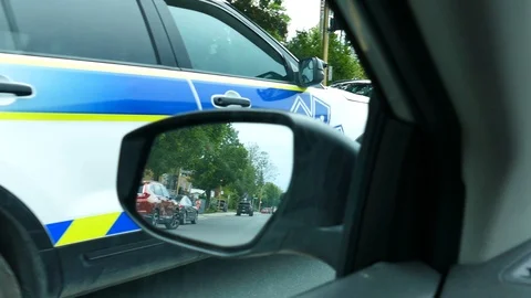 Passing shots of paramedic SUV Video stock 114810039