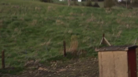Passing a signal box on a train 库存影片 85398565