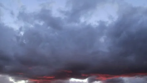 Passing storm clouds Stock-Footage 83880069