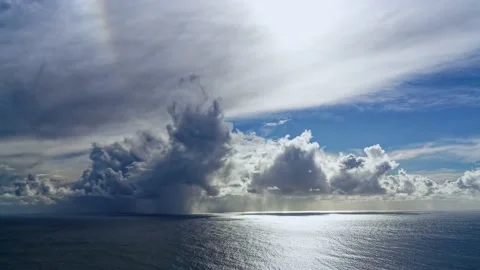Passing storm clouds Stock-Footage 237994040