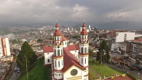 Passing through church Stock Footage 238491139