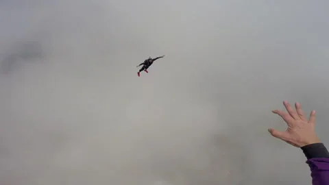 Passing through the clouds Stock Footage 151920745