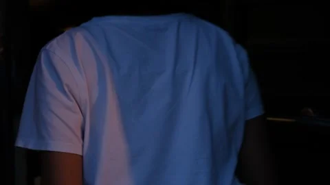 Passing through the encrypted door 動画素材 246925846