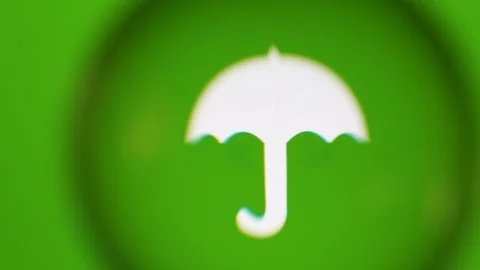 Passing Through A Glass Ball While We Read Terms About Nature On Computer Stock Footage 122575603