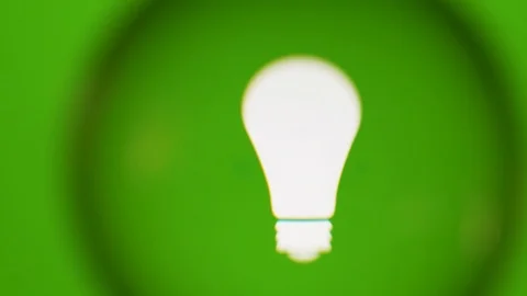 Passing Through A Glass Ball While We Read Terms About Nature On Computer Stock Footage 122575608