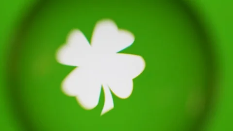 Passing Through A Glass Ball While We Read Terms About Nature On Computer Stock Footage 122575637