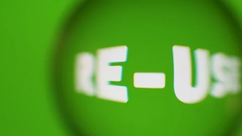 Passing Through A Glass Ball While We Read Terms About Nature On Computer Stock Footage 122576086