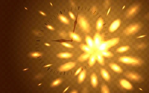 Passing time background Stock Illustration