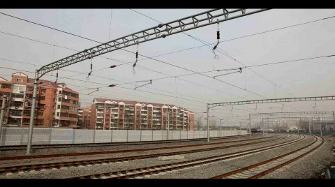 Passing Train 스톡 동영상 350653