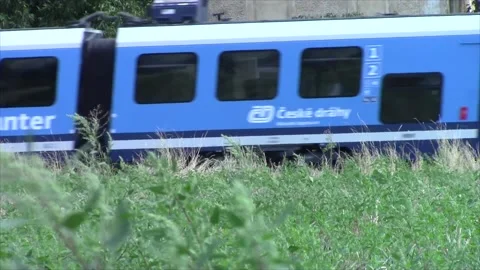 Passing Train Stock Footage