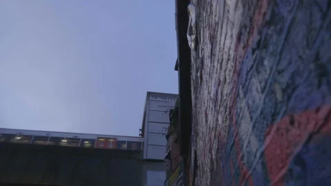 Passing train Stock Footage 145538543