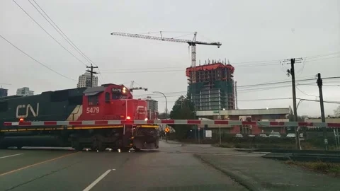 Passing Train Video stock 171102767