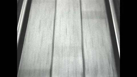 Passing Train Tracks 1937 Stock Footage 203514082