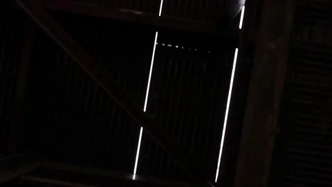 Passing under bridge in Chicago during St Patrick's Weekend Stock-Footage 150671035